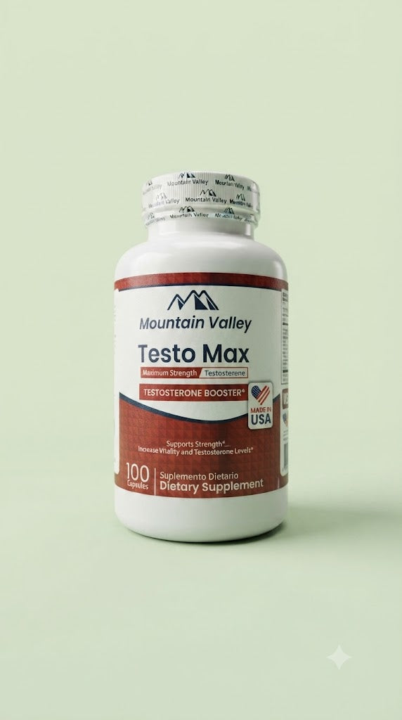 Texto Max 100 Capsulas Testoterona Importado