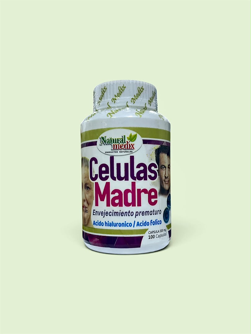 Células Madre 100 Cápsulas NaturalMedic