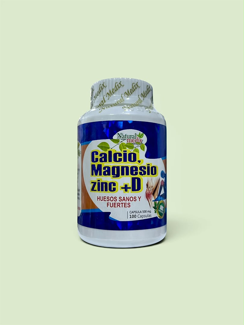 Calcio + Magnesio+ Zinc + D NaturalMedix