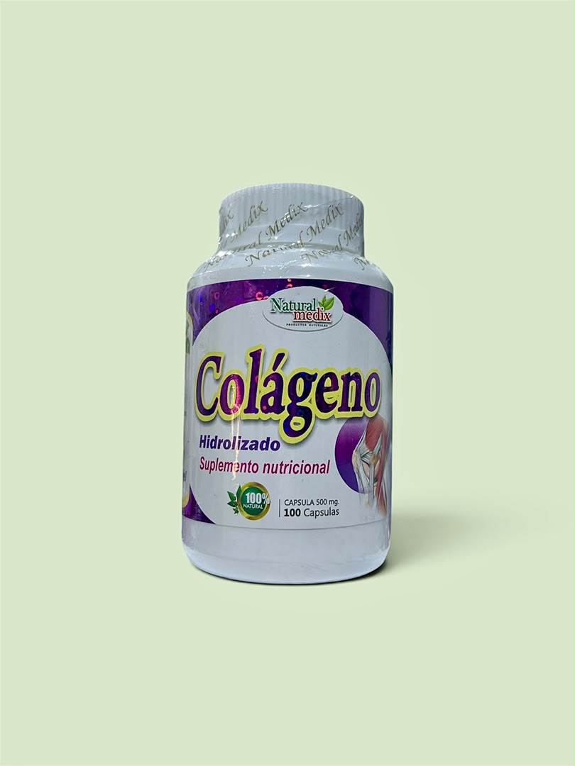 Colágeno Hidrolizado 100 Cápsulas NaturalMedic