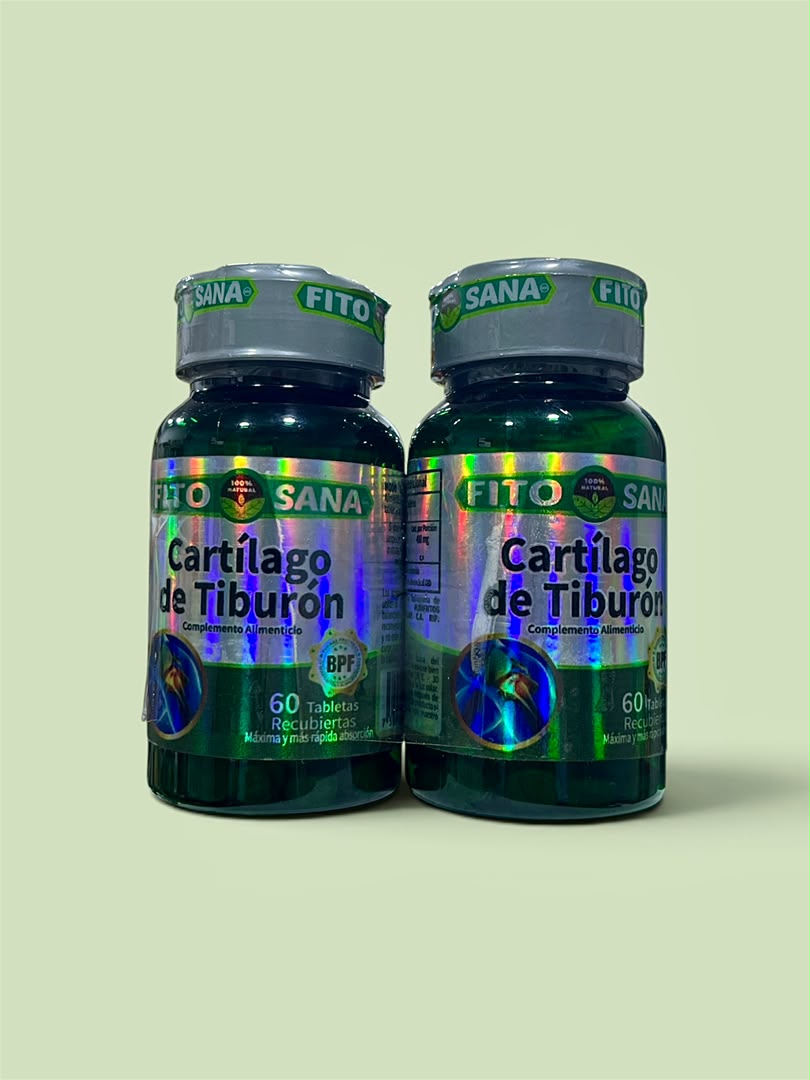 Cartílago De Tiburón 120 Tabletas