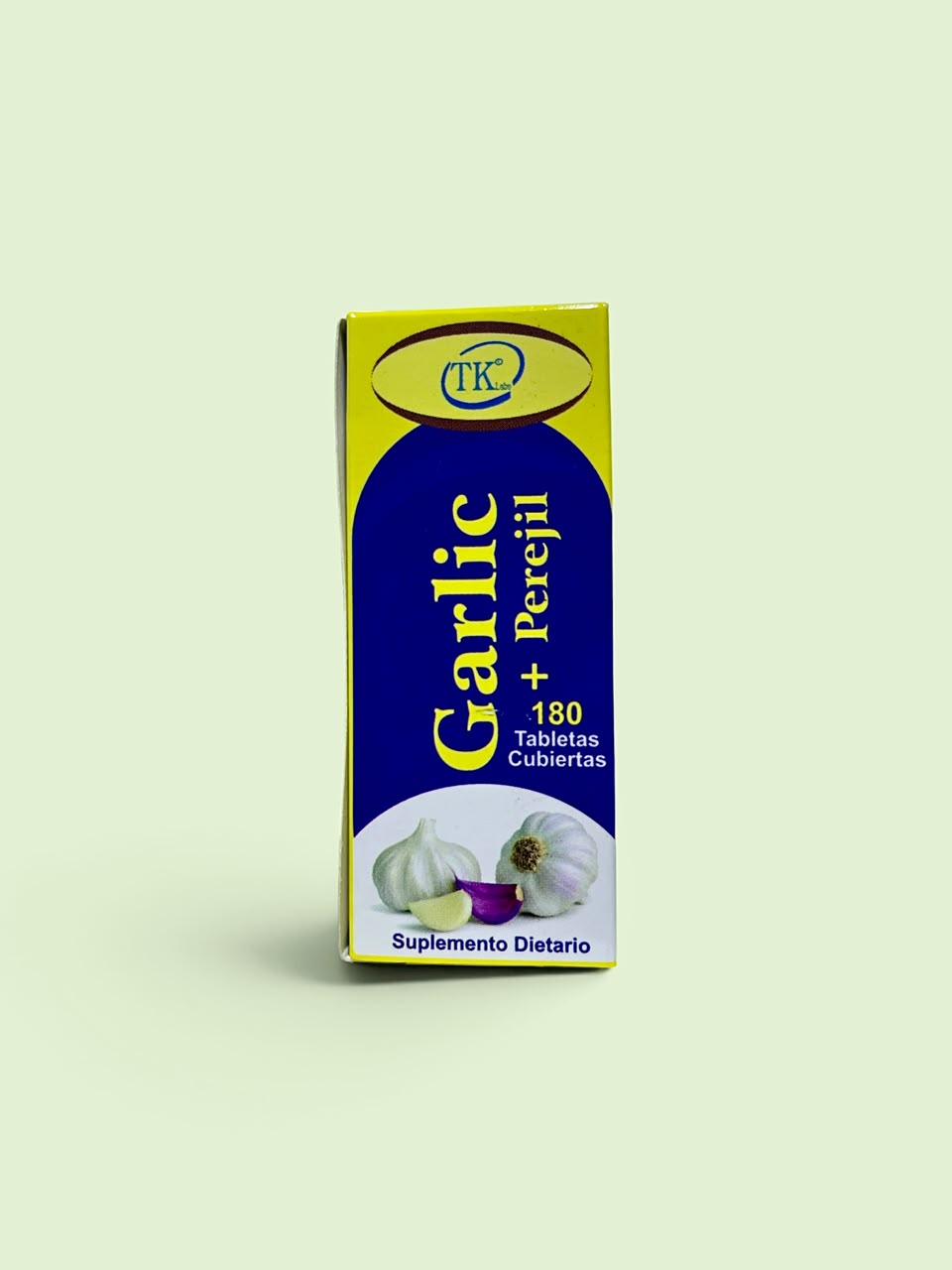 Ajo ( Garlic ) + Perejil 180 Tabletas