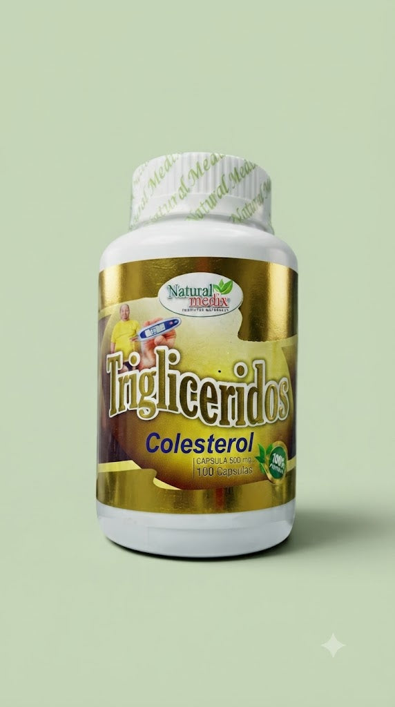 Trigliceridos Colesterol 100 Capsulas Natural Medix